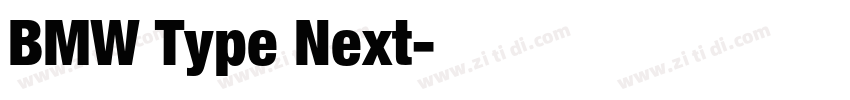 BMW Type Next字体转换